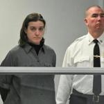 Sonja Farak, a forensic chemist in the State Crime Lab in Amherst who stole from narcotics samples to feed her addiction, stood during her arraignment in 2013.